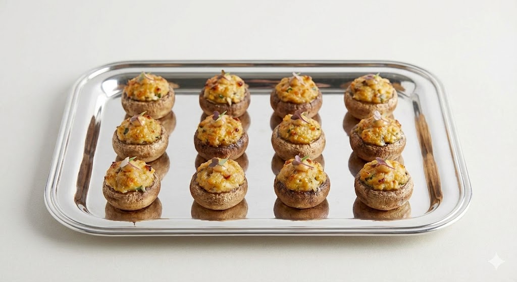 Elegantly served food